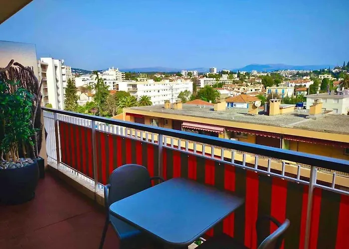 Apartmán La Perle De Juan Les Pins 80m Des Plages