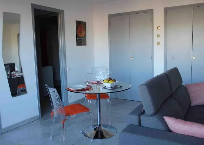 Apartmán La Perle De Juan Les Pins 80m Des Plages Antibes