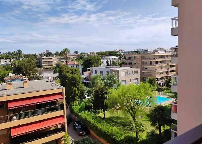 La Perle De Juan Les Pins 80m Des Plages Apartmán